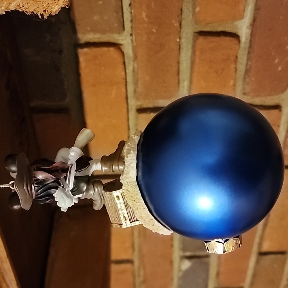 Disney Mickey Pirates of the Caribbean Blue and Gold Ornament - Picture 5 of 7